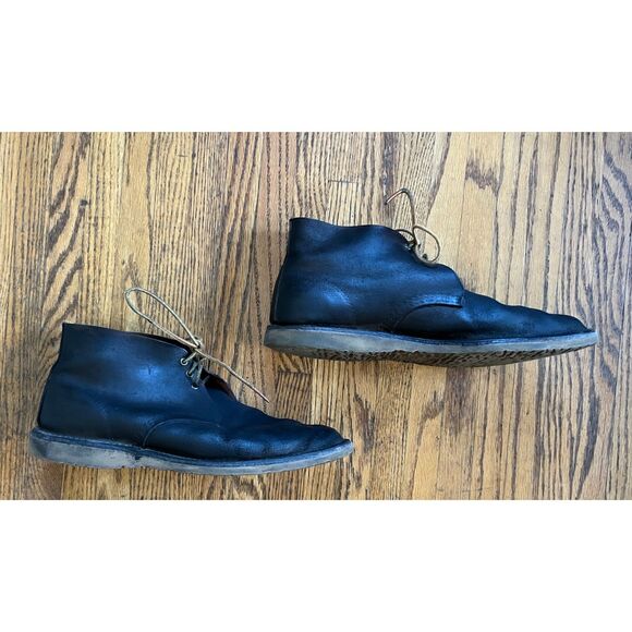 Red Wing Black Chucka Lace Up Boots Shoes Mens Size 11 - Picture 3 of 10